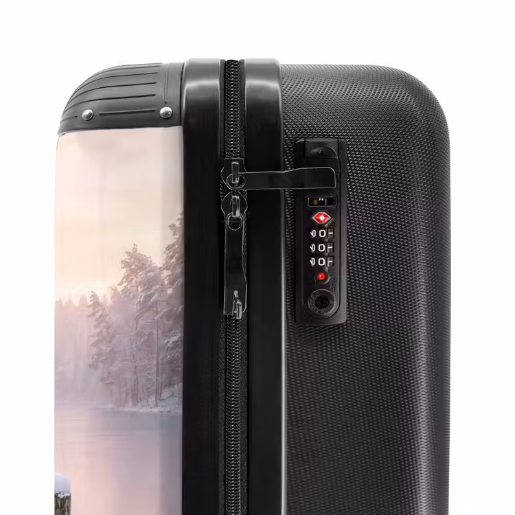 Suitcase - Piers - Lake - Fog - Winter - Serene — 5