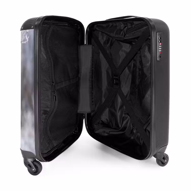 Suitcase - Screen Flower - Ripe - Crystals - Winter - Delicate — 3