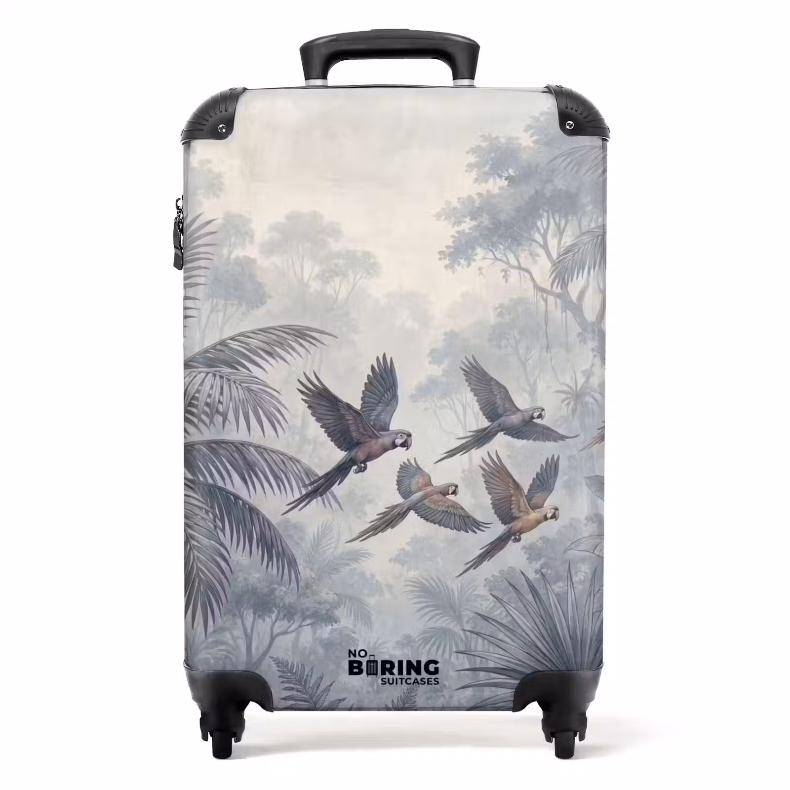Suitcase - Bird - Flying - Jungle - Vintage - Animals — 1
