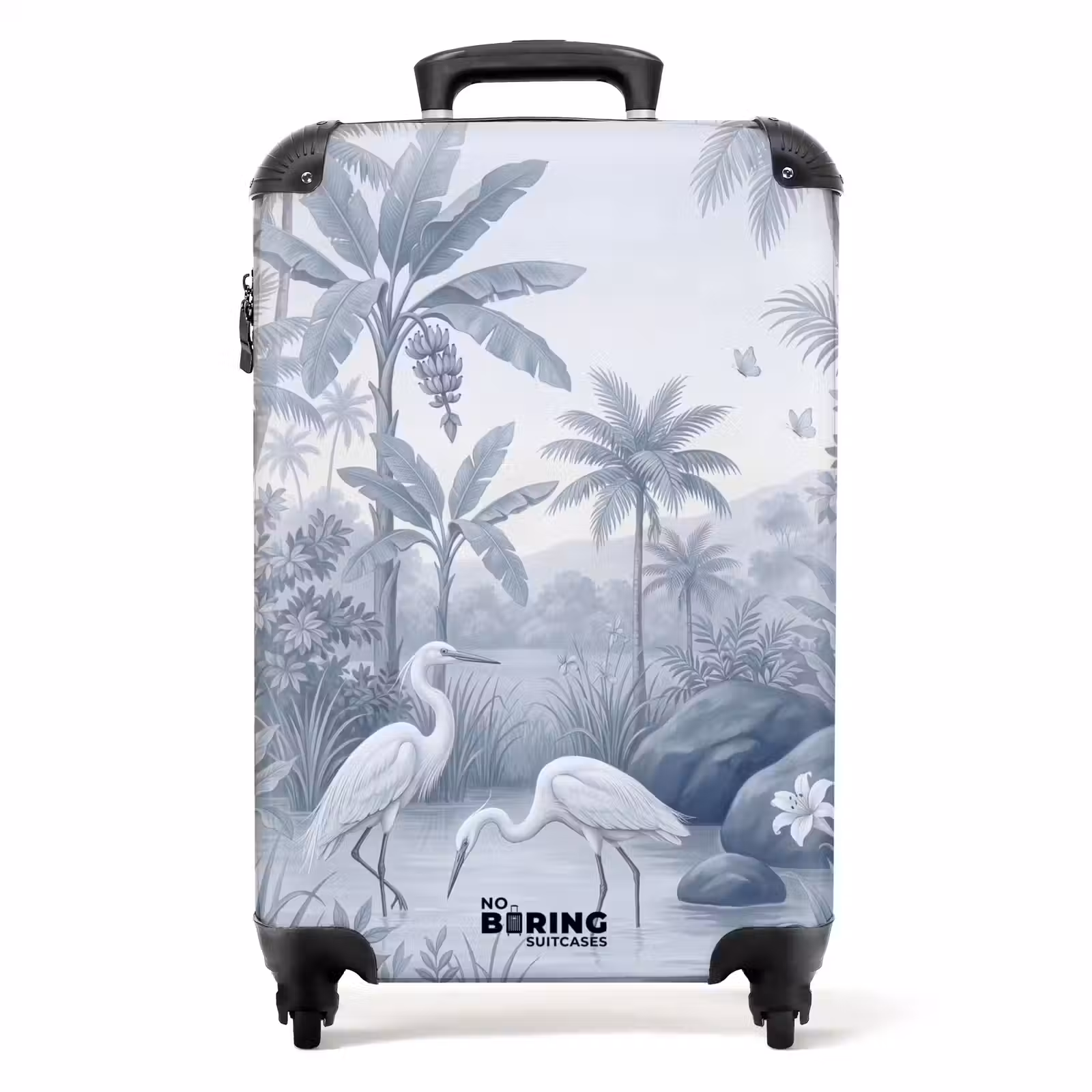 Suitcase - Bird - Water - Tropical - Nature - Blue — 1
