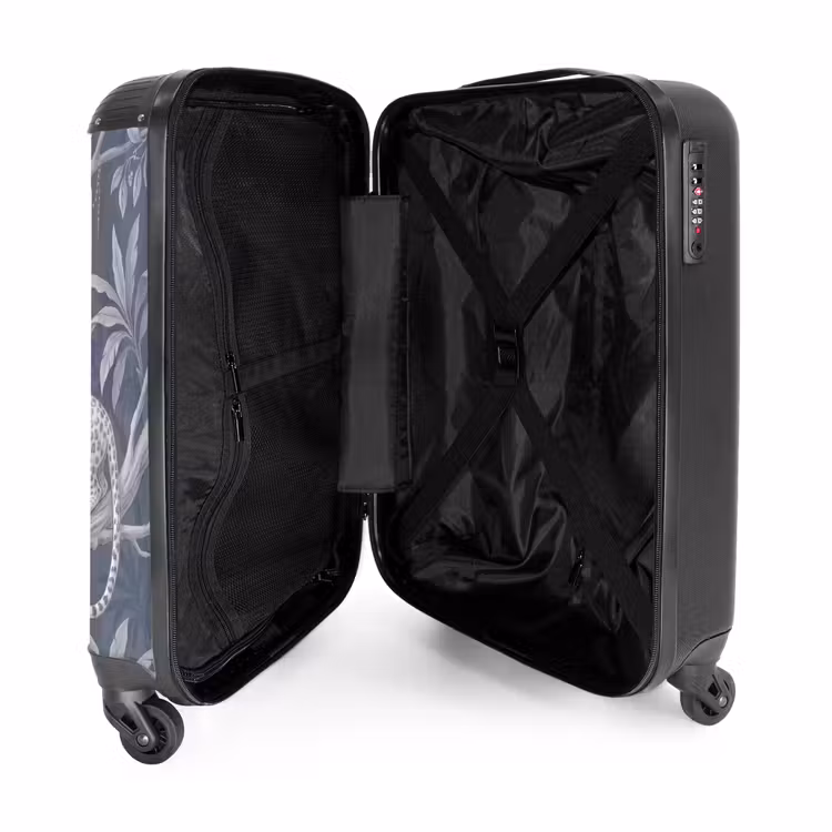 Suitcase - Animals - Jungle - Illustration - Trees - Blue — 3
