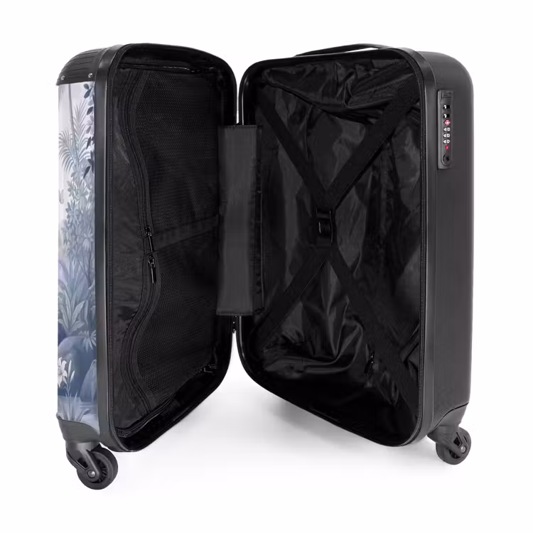 Suitcase - Bird - Water - Tropical - Nature - Blue — 3