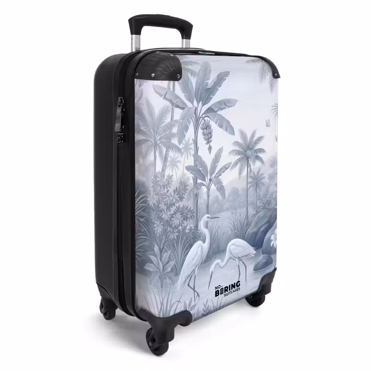 Suitcase - Bird - Water - Tropical - Nature - Blue — 4