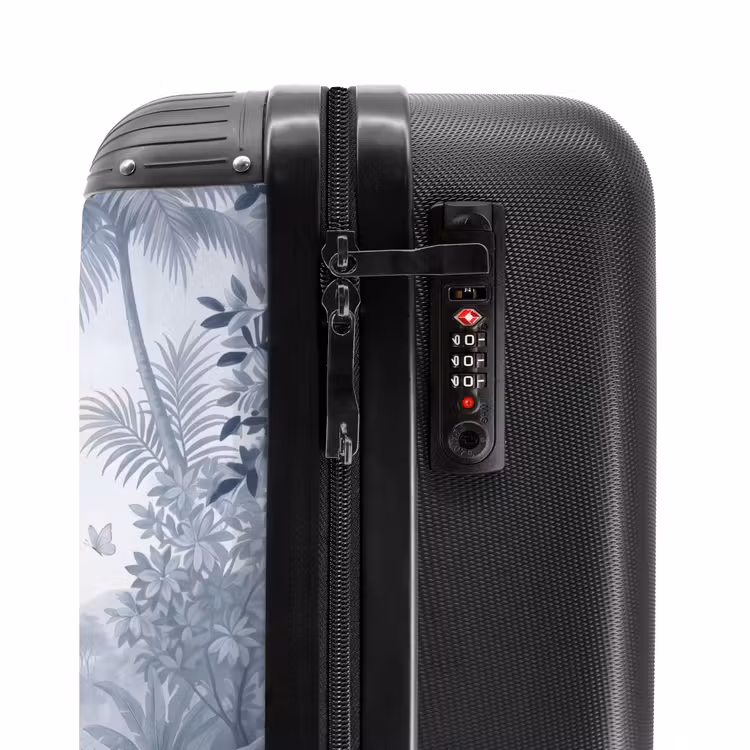 Suitcase - Bird - Water - Tropical - Nature - Blue — 5