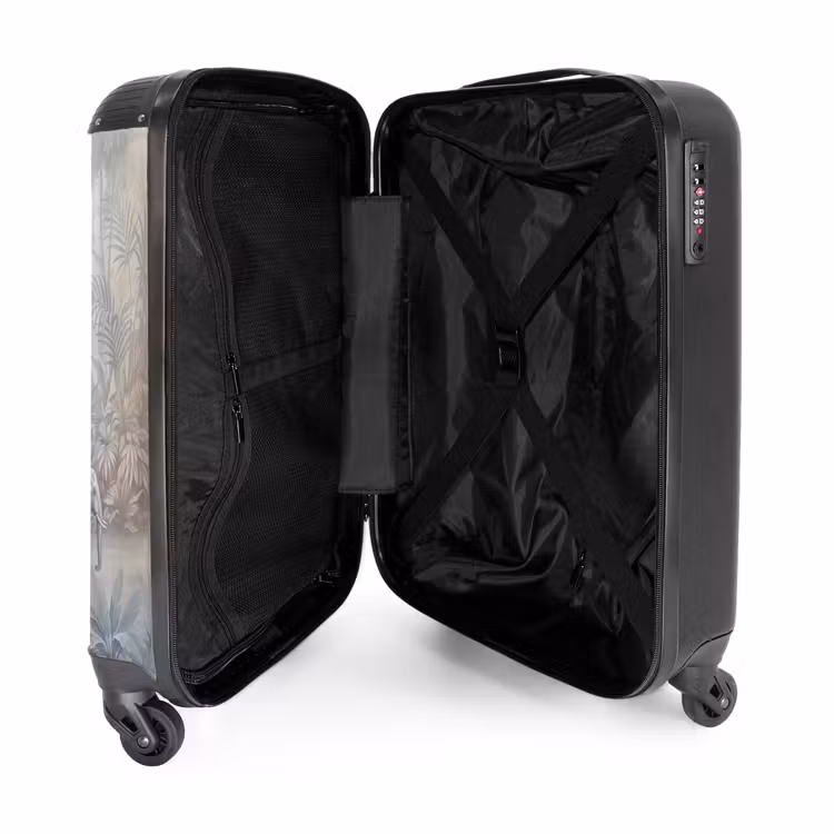 Suitcase - Elephant - Family - Jungle - Illustration - Gray — 3