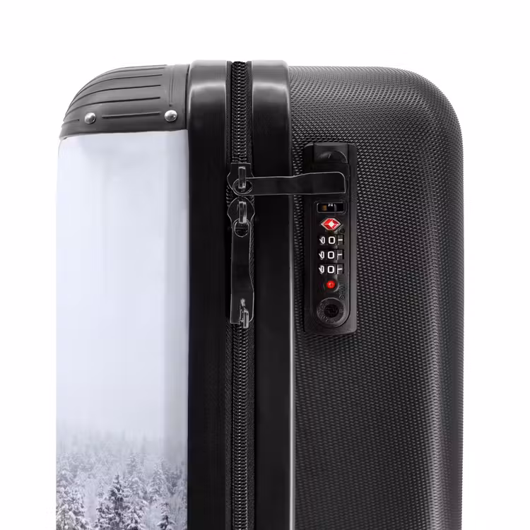 Suitcase - Forest - Snow - Winter - Nature - White — 5