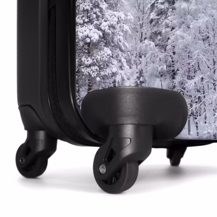 Suitcase - Forest - Snow - Winter - Nature - White — 6
