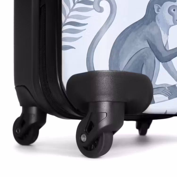 Suitcase - Monkey - Tree - Leaves - Jungle - Illustration — 6