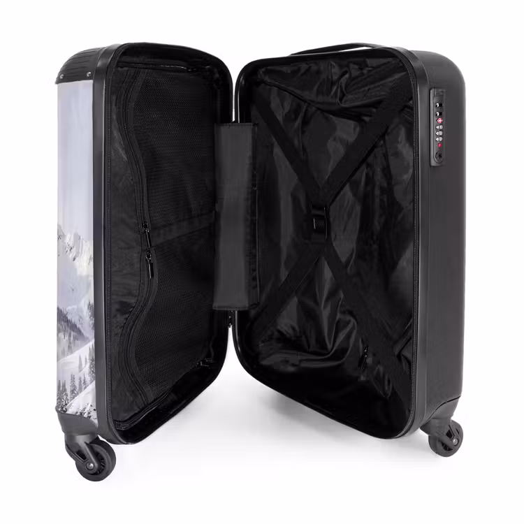 Suitcase - Mountain - Snow - Winter - Nature - White — 3