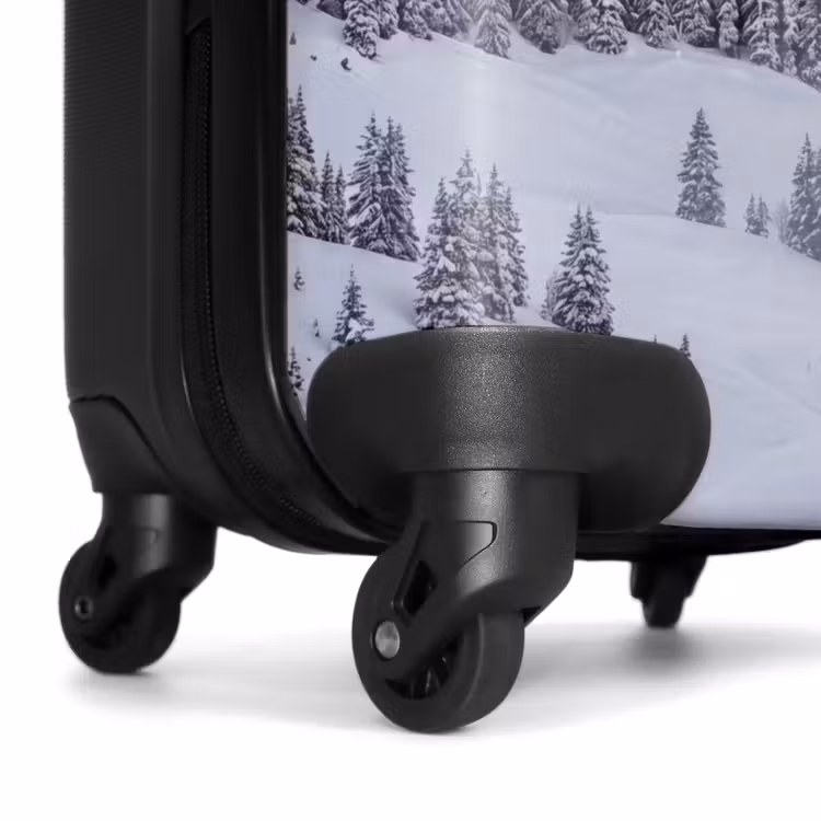 Suitcase - Mountain - Snow - Winter - Nature - White — 6