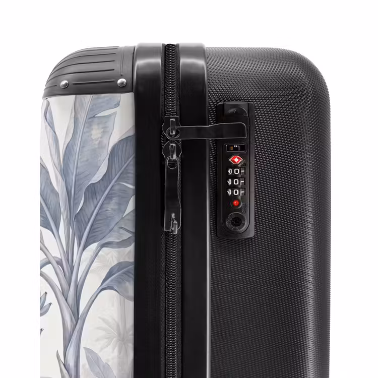 Suitcase - Nature - Bird - Jungle - Illustration - Blue — 5