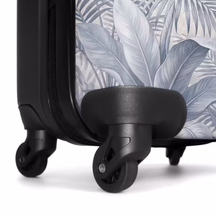 Suitcase - Nature - Bird - Jungle - Illustration - Blue — 6