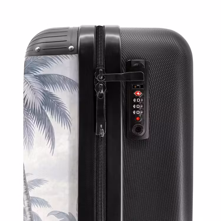 Suitcase - Nature - Tree - Tropical - Landscape - Blue — 5
