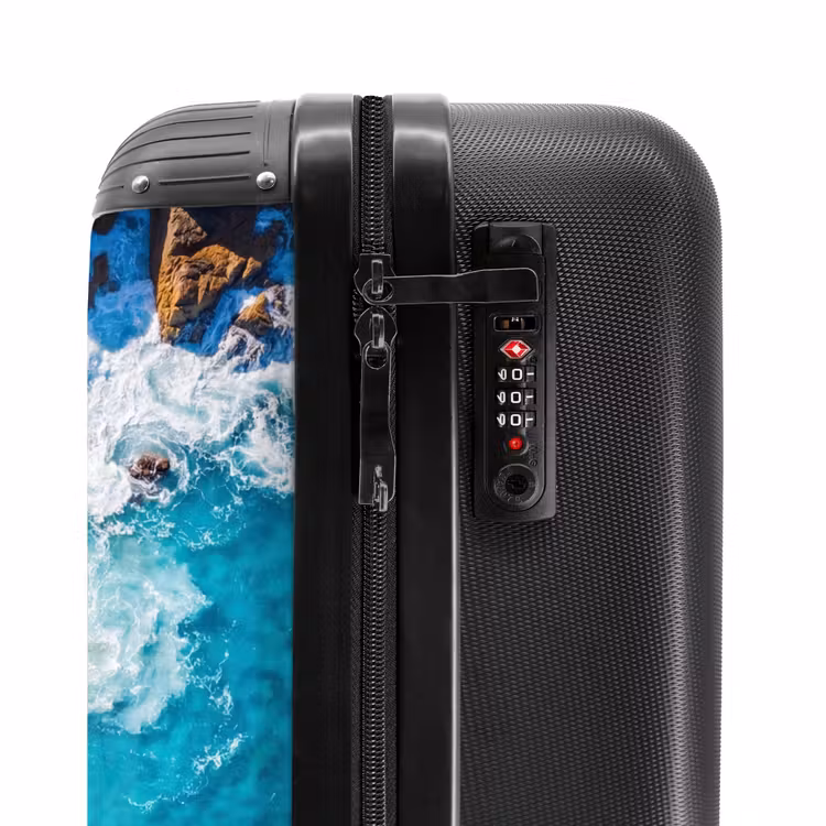 Suitcase - Beach - Sea - Rocks - Nature - Blue — 5
