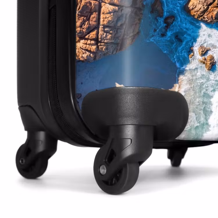 Suitcase - Beach - Sea - Rocks - Nature - Blue — 6