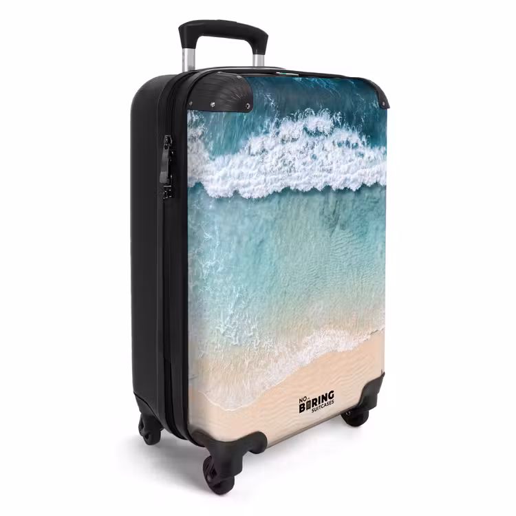 Suitcase - Beach - Sea - Waves - Nature - Blue — 4