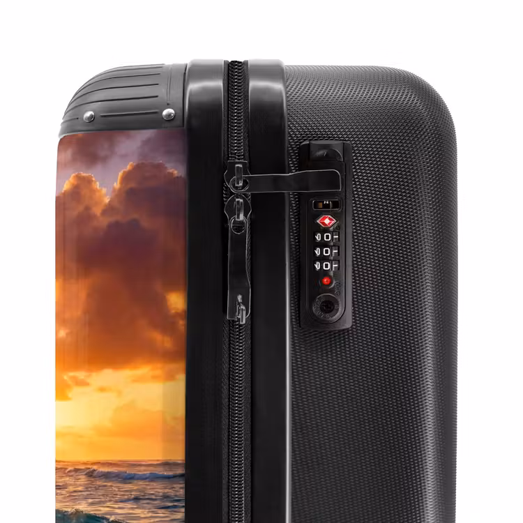 Suitcase - Beach - Sunrise - Tropical - Nature - Orange — 5