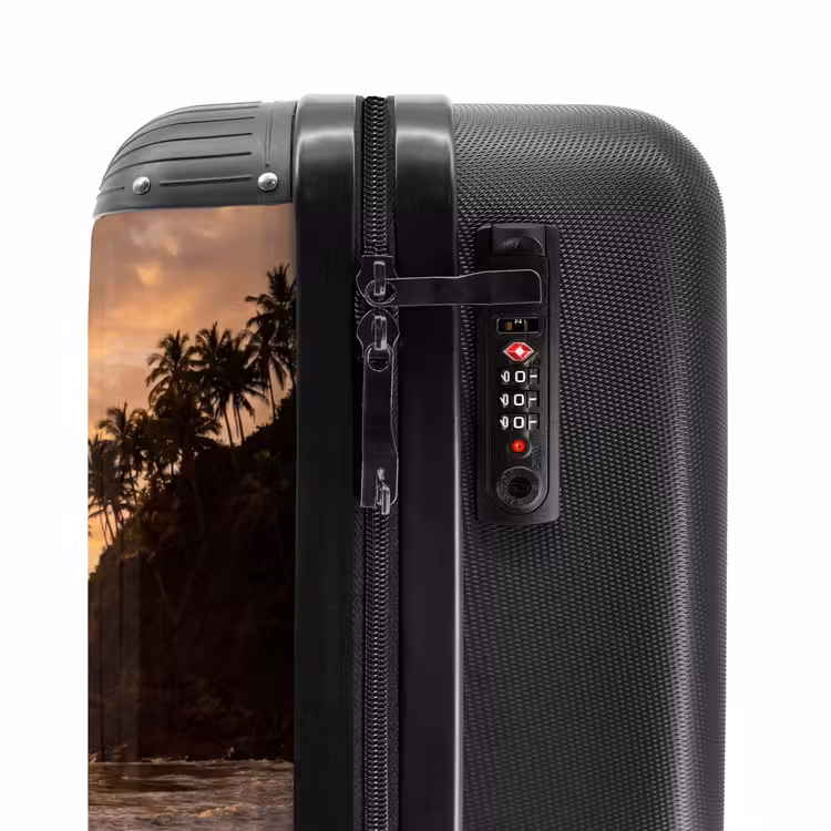 Suitcase - Beach - Sunset - Nature - Tropical - Orange — 5