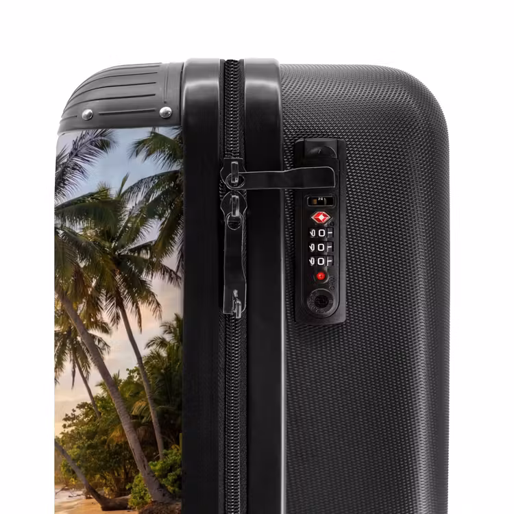Suitcase - Beach - Sunset - Tropical - Nature - Gold — 5