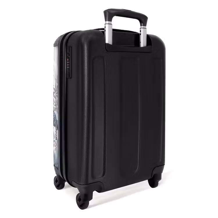 Suitcase - Cat - Tropical Forest - Modern - Gray — 2