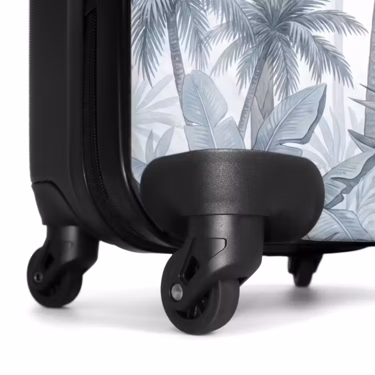 Suitcase - Cat - Tropical Forest - Modern - Gray — 6