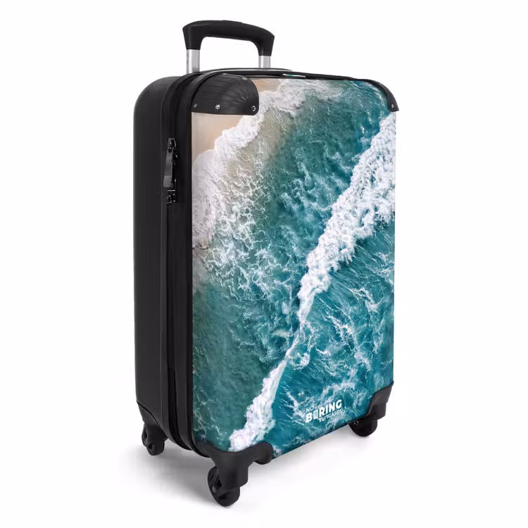 Suitcase - Sea - Beach - Waves - Nature - Blue — 4