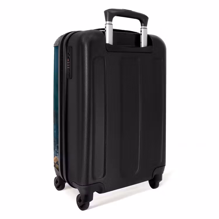 Suitcase - Sea - Coastline - Nature - Abstract - Blue — 2
