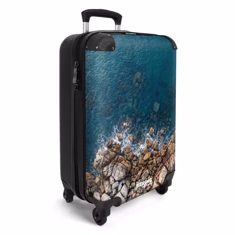 Suitcase - Sea - Coastline - Nature - Abstract - Blue — 4