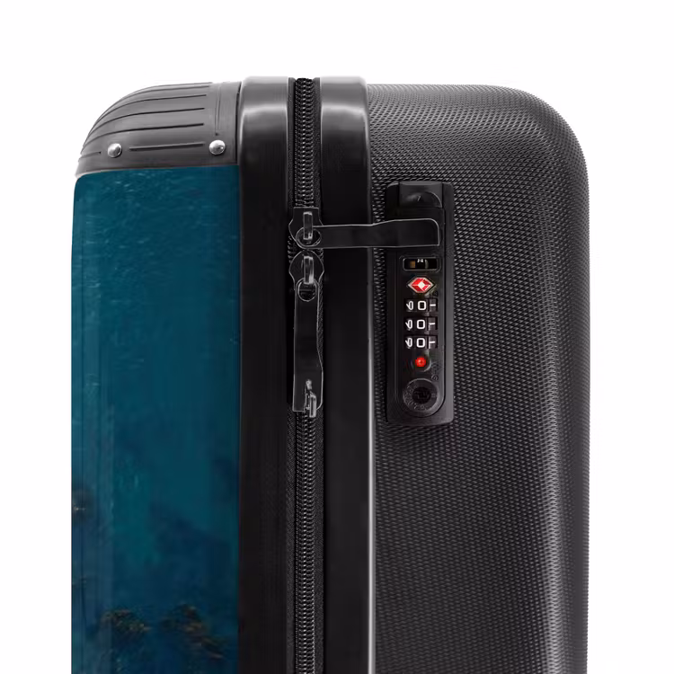 Suitcase - Sea - Coastline - Nature - Abstract - Blue — 5
