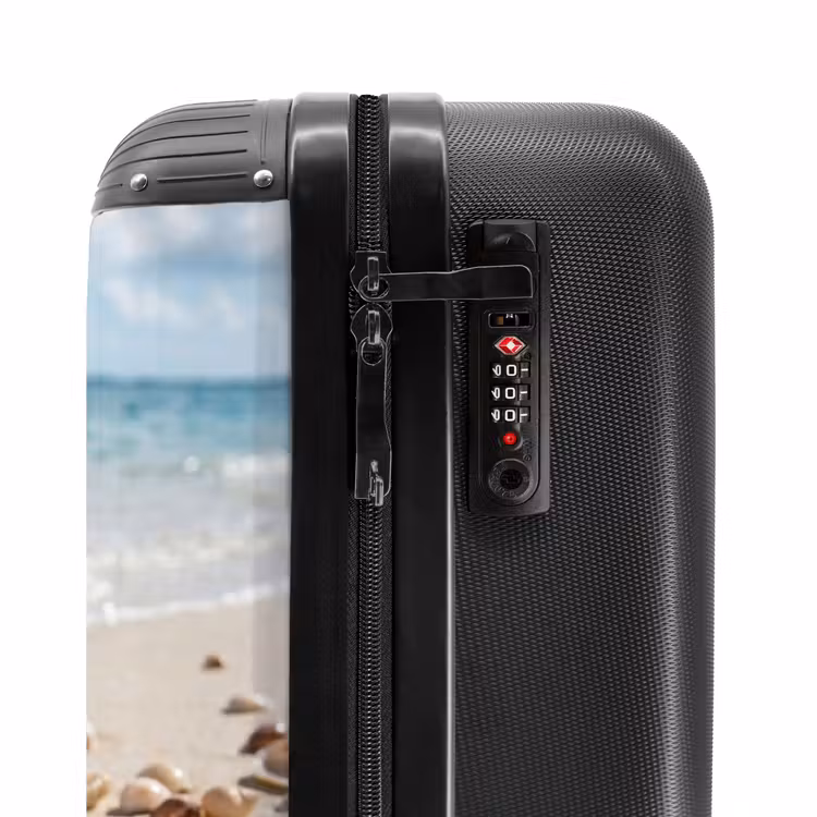 Suitcase - Seashells - Beach - Nature - Beige — 5