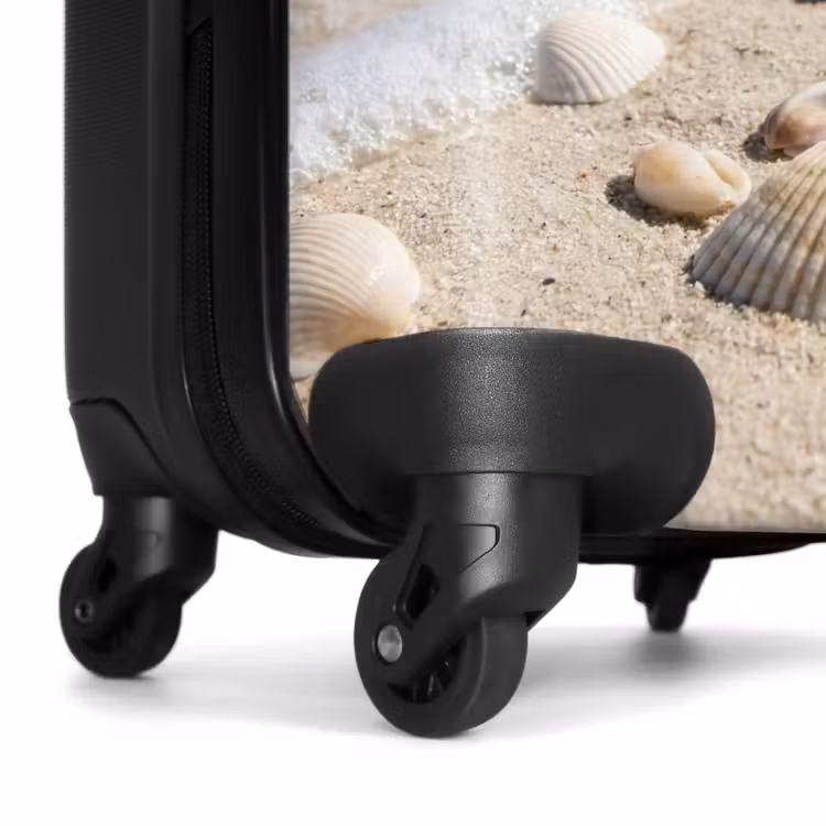 Suitcase - Seashells - Beach - Nature - Beige — 6