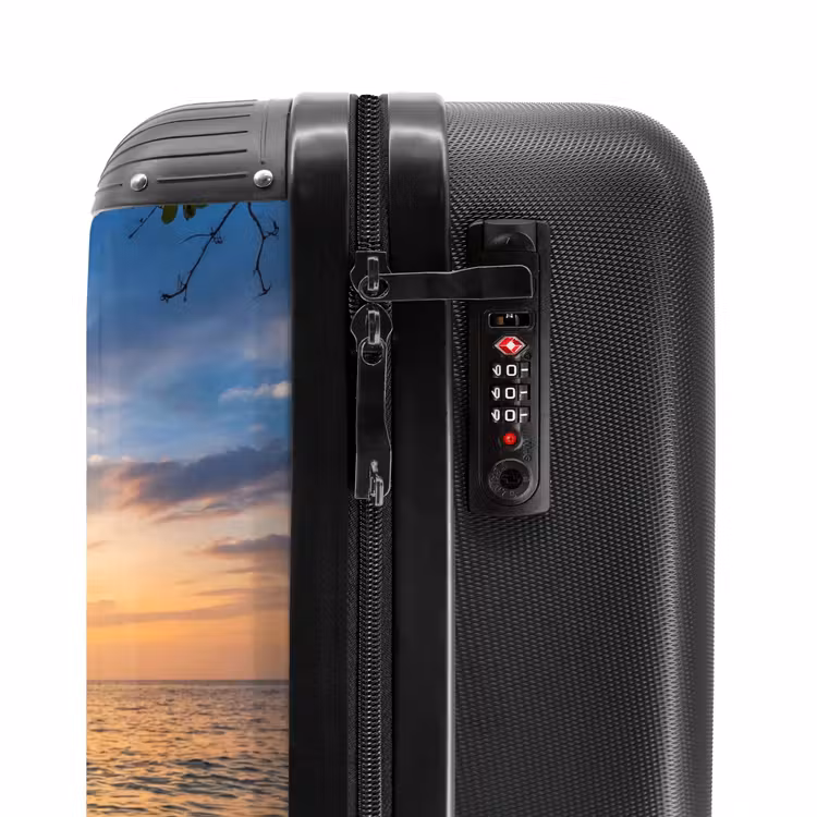 Suitcase - Swing - Beach - Sunset - Nature - Orange — 5
