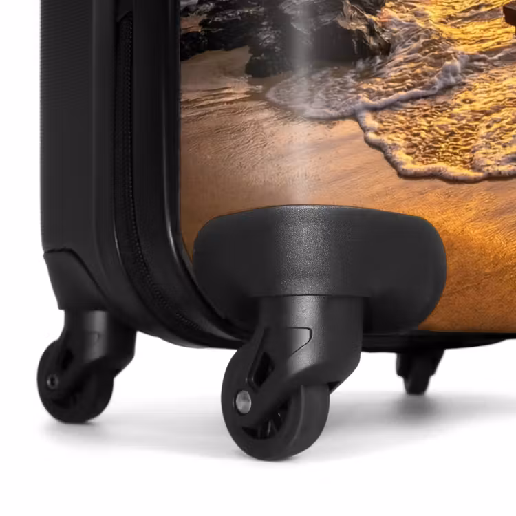Suitcase - Swing - Beach - Sunset - Nature - Orange — 6