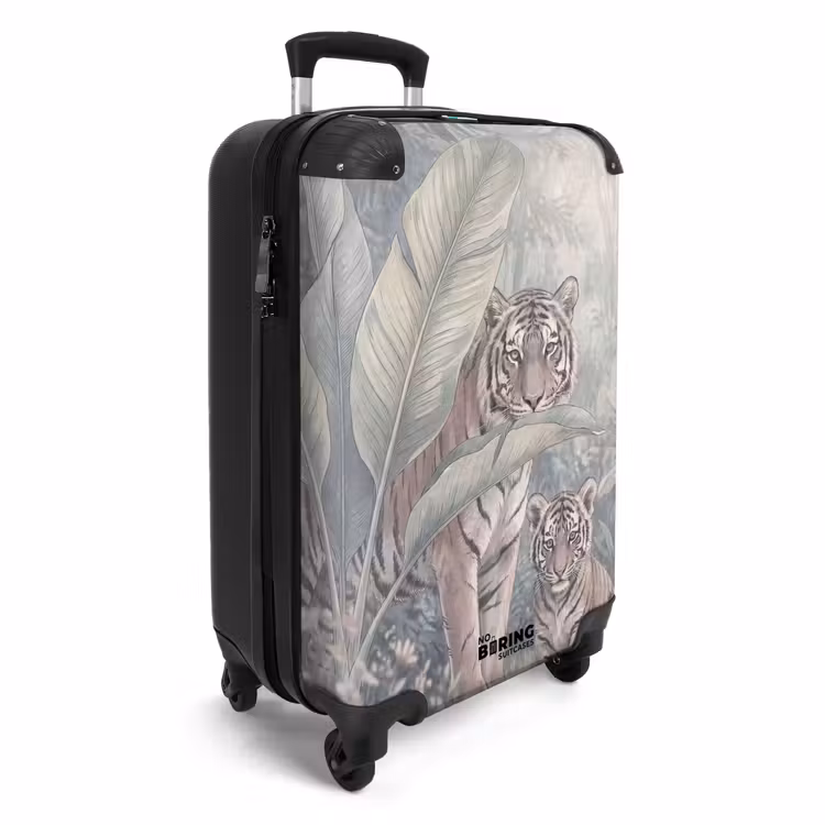 Suitcase - Tiger - Cub - Jungle - Illustration - Animals — 4