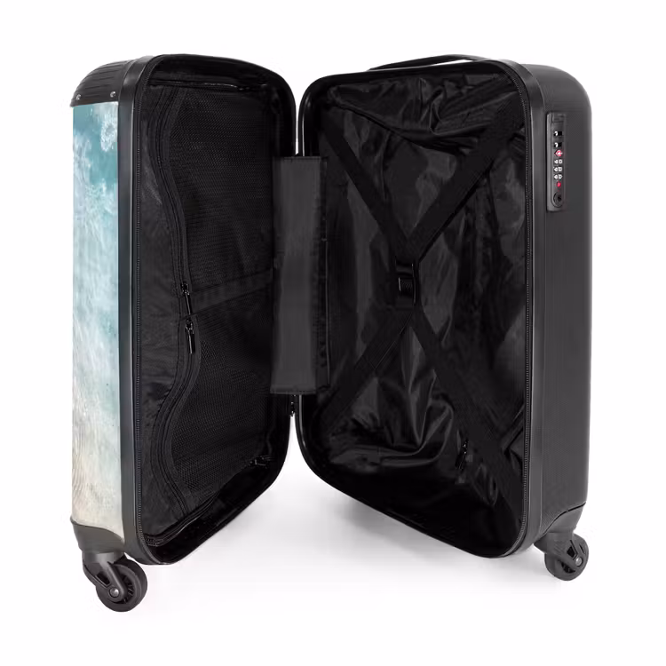 Suitcase - Turtle - Clear water - Beach - Animals - Nature — 3