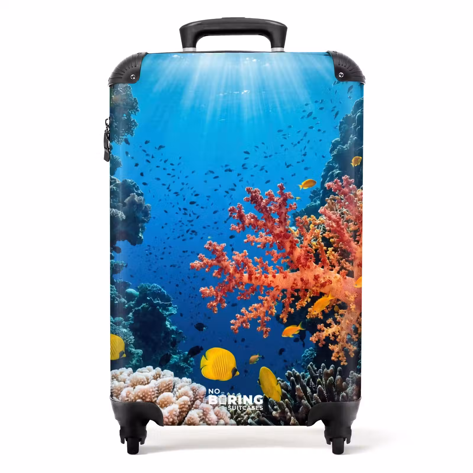 Suitcase - Sea - Coral Reef - Nature - Lively - Blue — 1