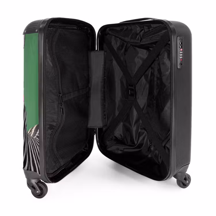 Suitcase - Animal - Glasses - Bell - Modern - Green — 3