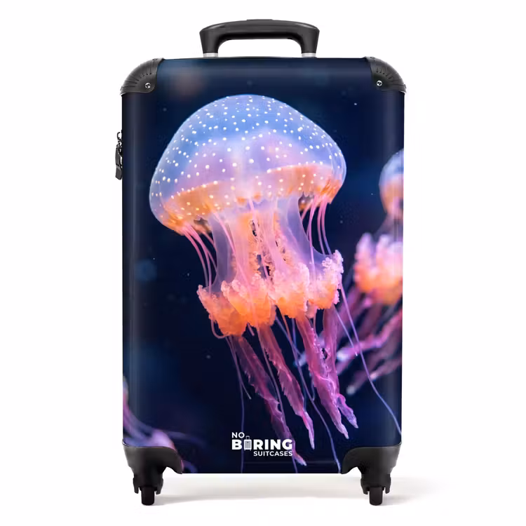 Suitcase - Animal - Underwater - Nature - Pink - Mysterious — 1