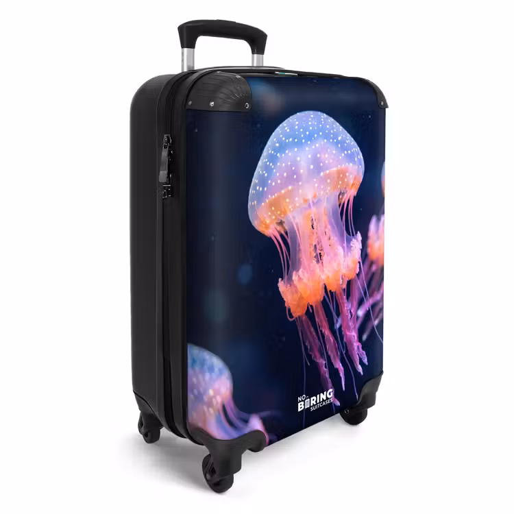 Suitcase - Animal - Underwater - Nature - Pink - Mysterious — 4