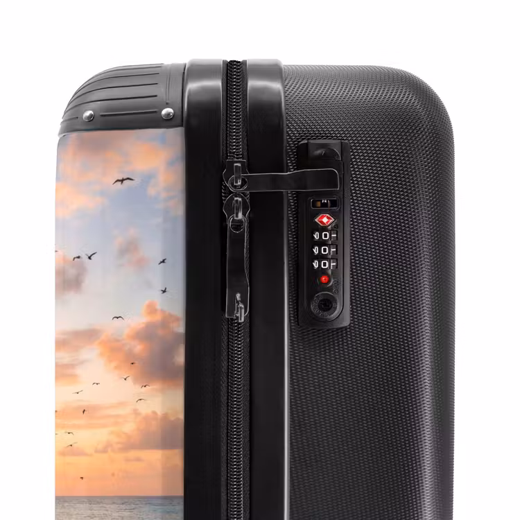 Suitcase - Beach - Sunset - Palm Trees - Tropical - Nature — 5
