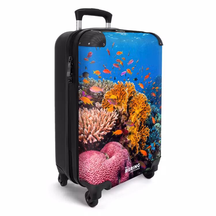 Suitcase - Coral - Fish - Ocean - Nature - Colorful — 4