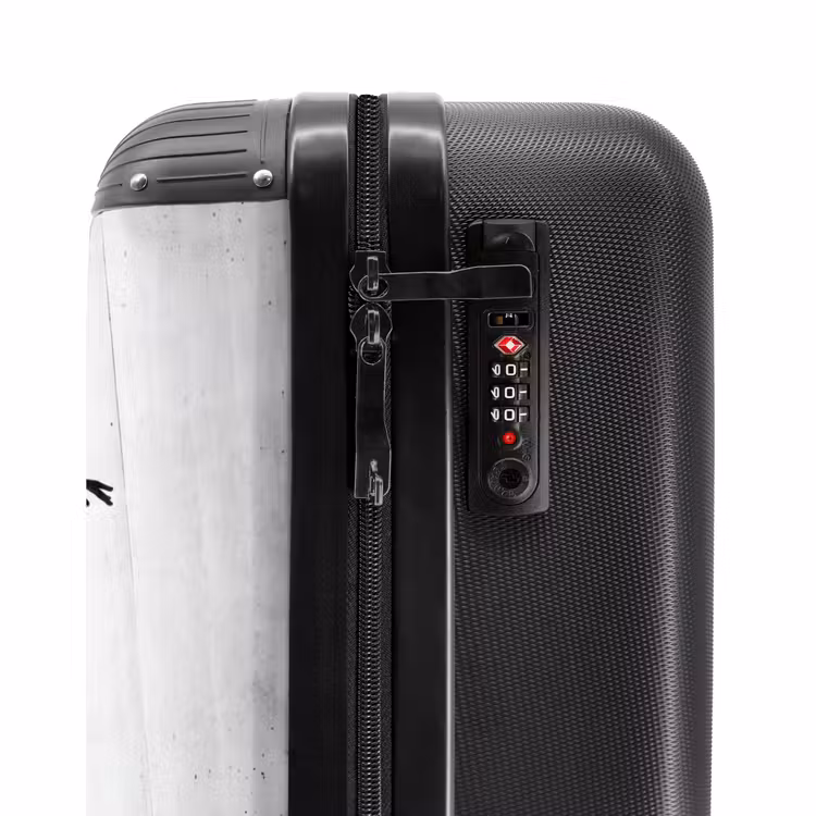 Suitcase - Dancer - Silhouette - Art - Modern - Black and White — 5