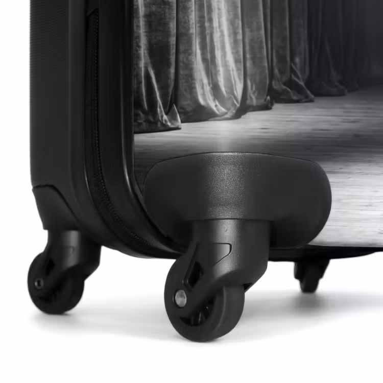 Suitcase - Dancer - Stage - Black and White - Art - Classical — 6
