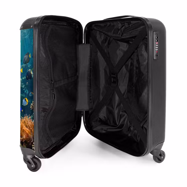 Suitcase - Fish - Coral - Ocean - Nature - Colorful — 3