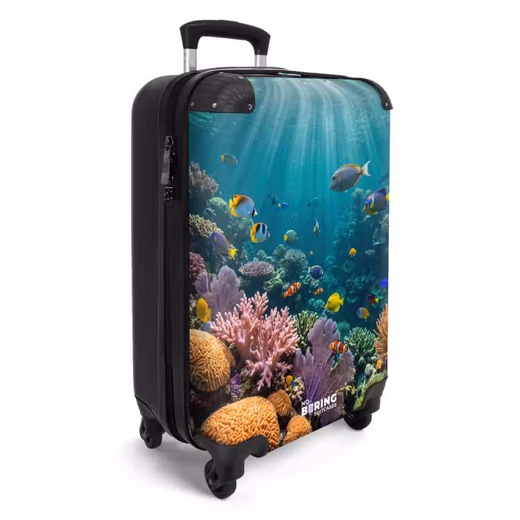 Suitcase - Fish - Coral - Ocean - Nature - Colorful — 4