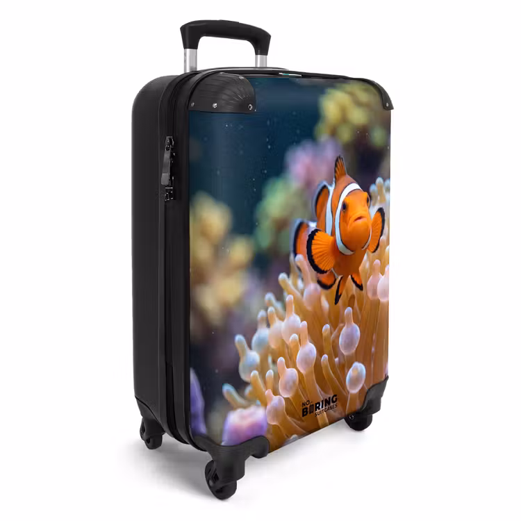 Suitcase - Fish - Coral - Underwater - Orange - Animals — 4