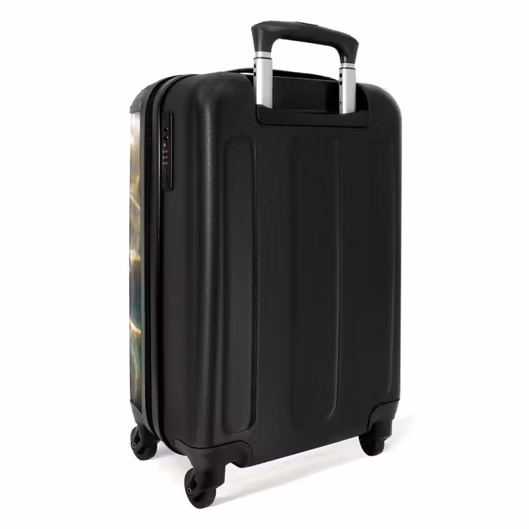Suitcase - Fish - Water - Animals - Orange - Gold — 2