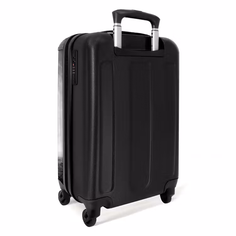 Suitcase - Horse - Fabric - Black and White - Animals — 2