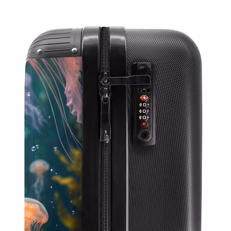 Suitcase - Jellyfish - Pink - Underwater - Marine Life - Animals — 5