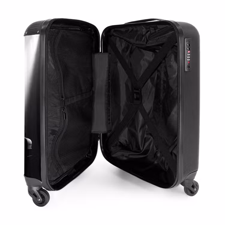 Suitcase - Person - Piano - Music - Black-and-white - Stage — 3